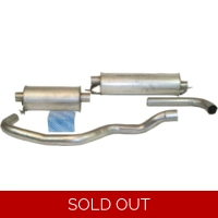 240 turbo front pipe back system